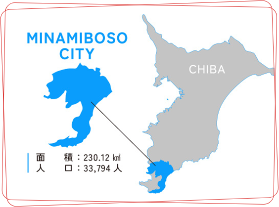 南房総市の面積・人口